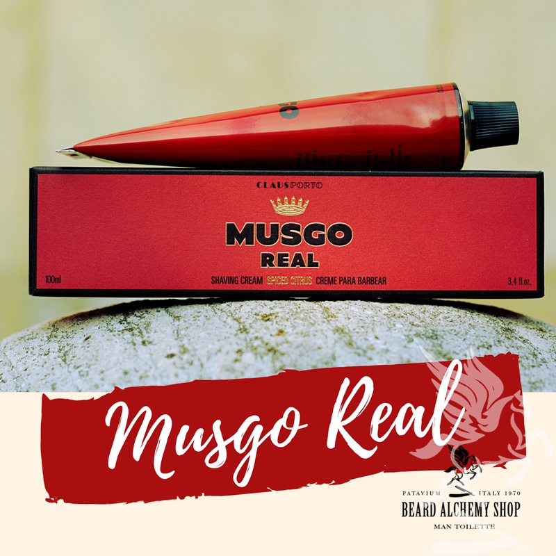 MUSGO REAL - Spiced Citrus - Crema da barba in tubo