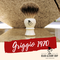 GRIGGIO 1970 - Pennello da Rasatura SUPER 