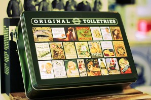 Scatola di metallo logata Original Toiletries