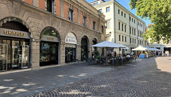 Mercatino in Piazza Eremitani settembre 2026
